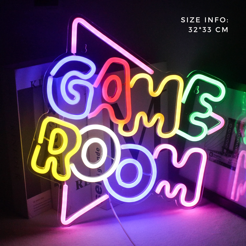 Game Room Neon Sign