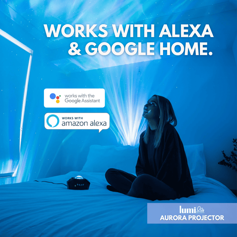 Aurora Projector with smartphone app control