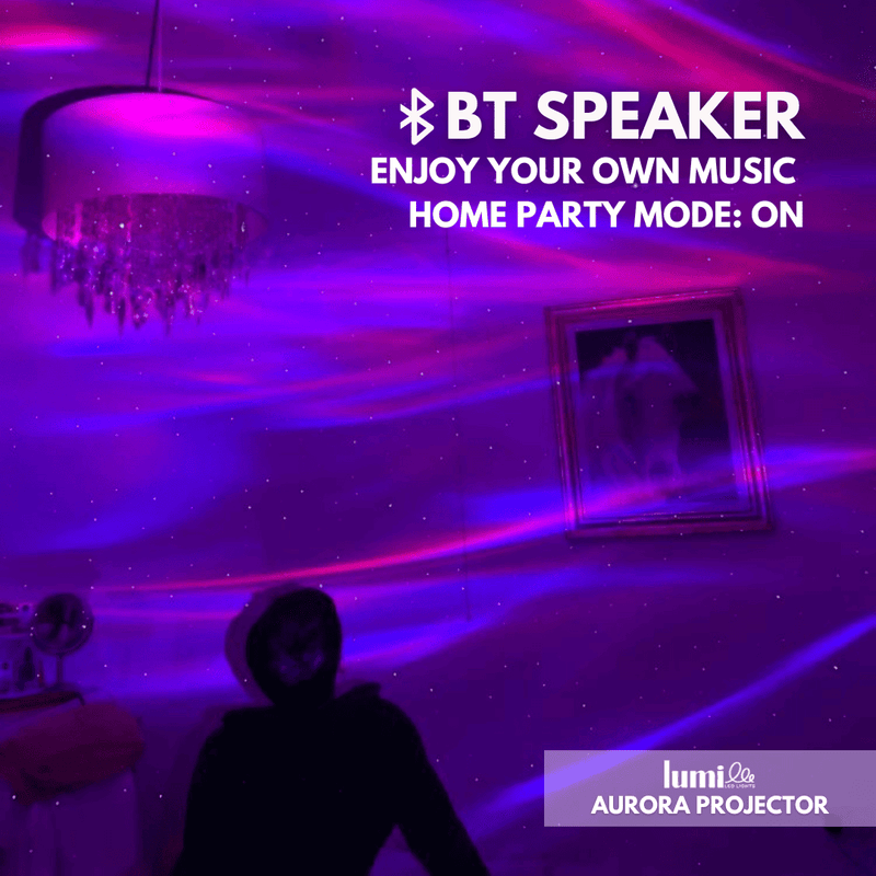 Aurora Projector with smartphone app control