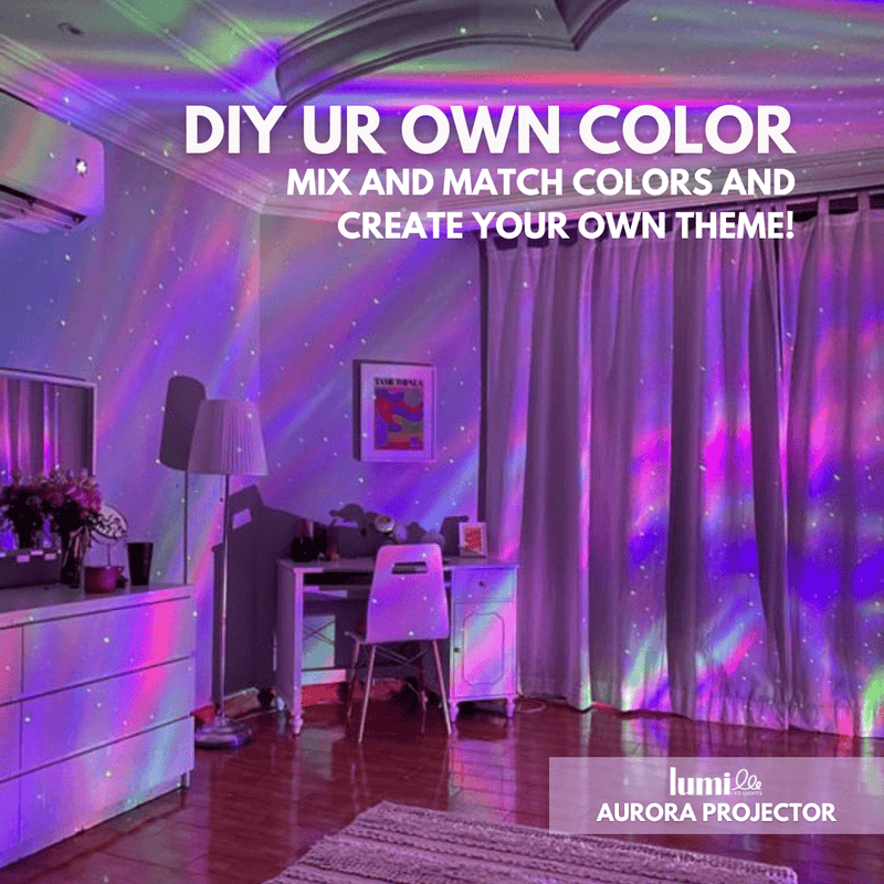 Aurora Projector with smartphone app control