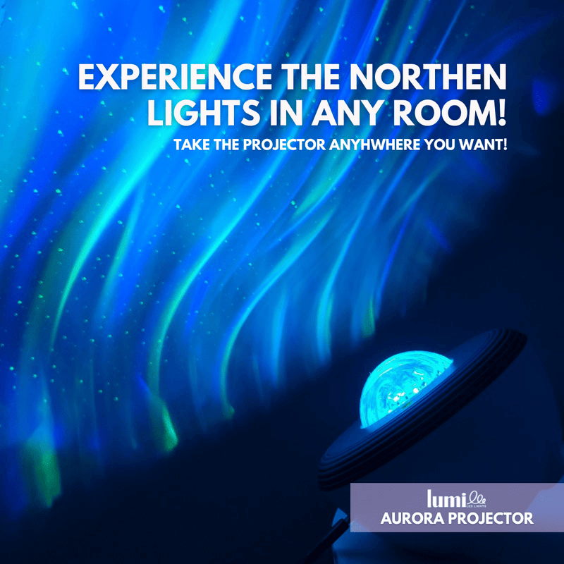 Aurora Projector with smartphone app control