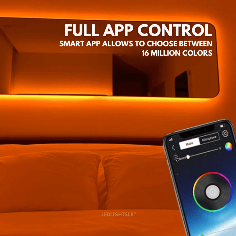 LED Strip Lights 2.0 spool with app and remote